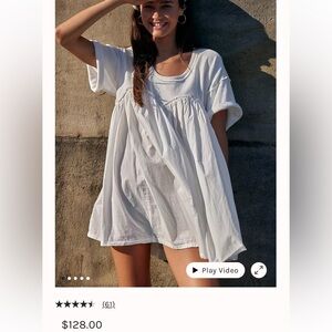 Free People Catalina Mini Dress NWT